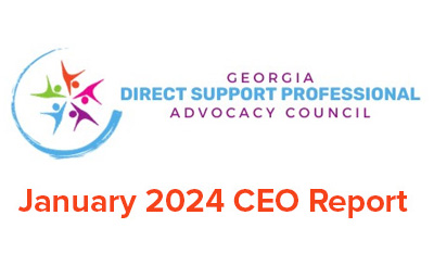 DSP Advocacy Council January 2024 CEO Report
